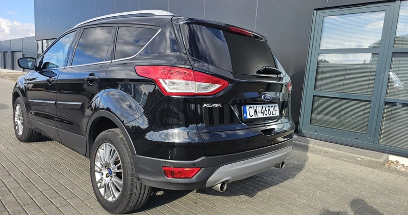 Ford Kuga cena 47900 przebieg: 223000, rok produkcji 2013 z Włocławek małe 277